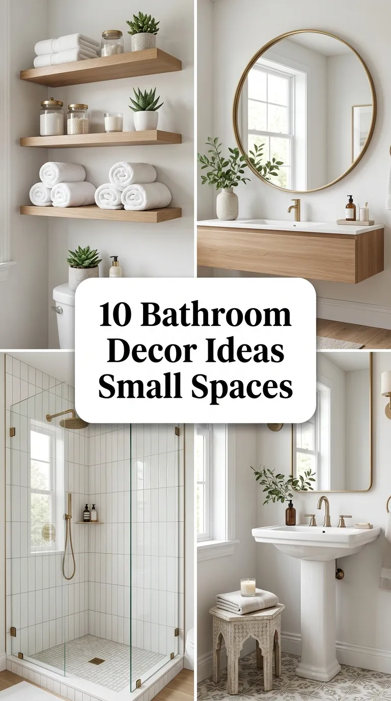 10 Bathroom Decor Ideas Small Spaces
