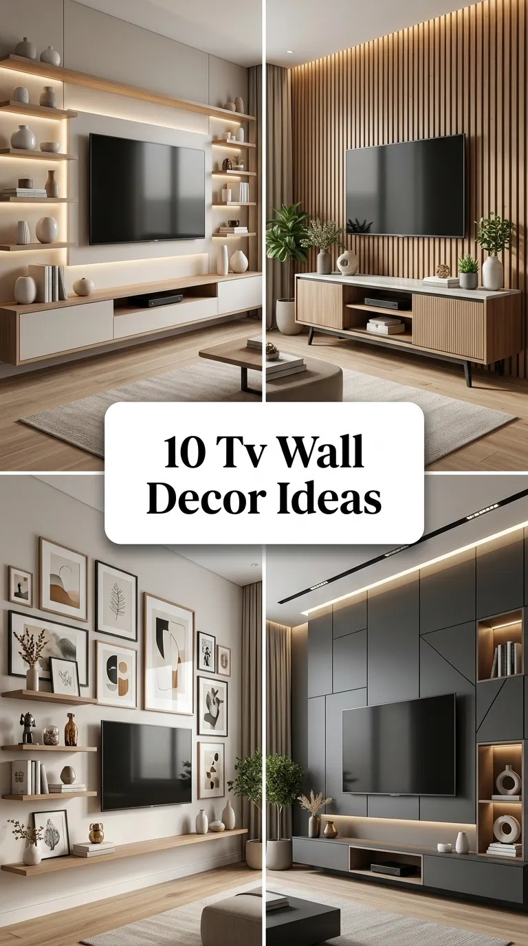 10 Tv Wall Decor Ideas