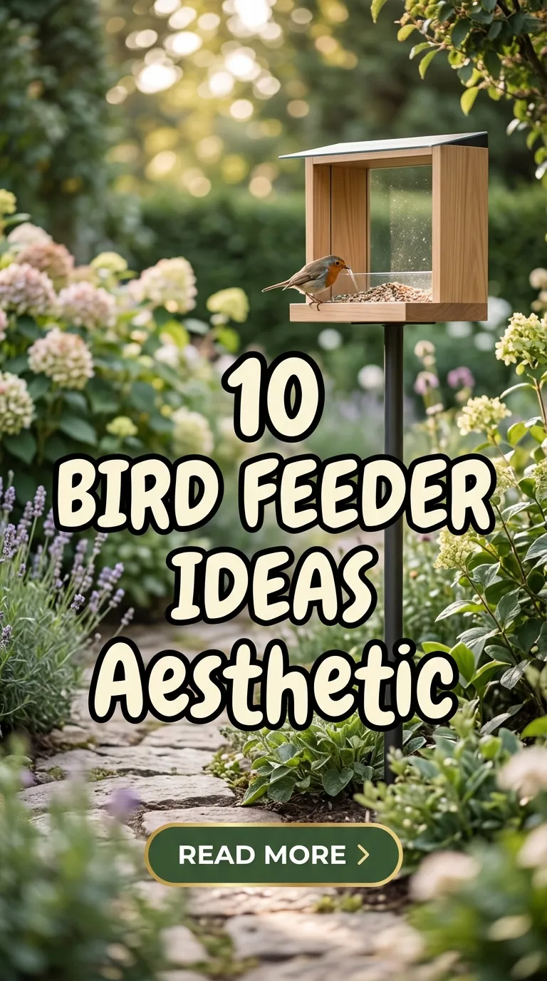 10 Bird Feeder Ideas Aesthetic