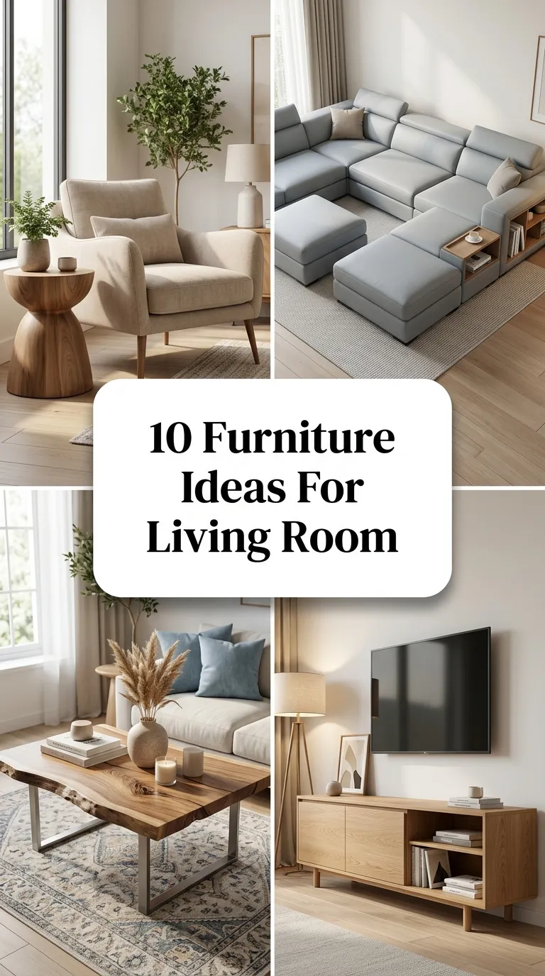 10 Furniture Ideas For Living Room