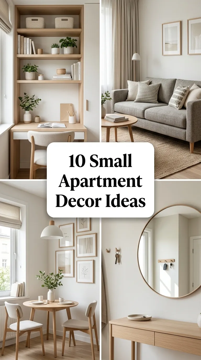 10 Small Apartment Decor Ideas
