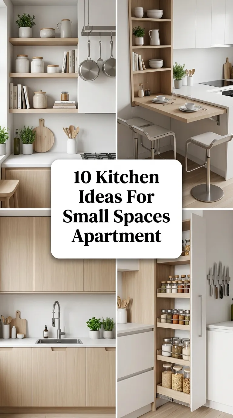 10 Kitchen Ideas For Small Spaces Apartment